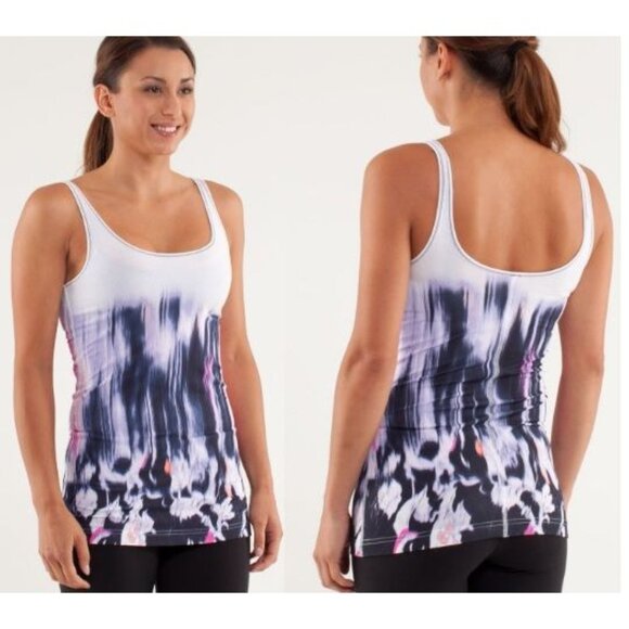 Lululemon Daily Tank Vitasea Engineered Mirage Deep Indigo Women's Active Tank 0 - Picture 6 of 6
